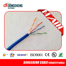 Alimentation en usine pour câble résistant au feu 1000FT 0.57mm 23AWG Câble UTP CAT6 à 4 paires